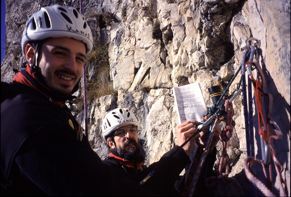 Monte Pasubio, Piccole Dolomiti, Alessandro Galasso, Andrea Dalle Nogare, Andrea Micheletto