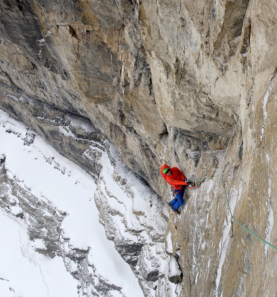 The Hand of God, Mount Murchison, Canadian Rockies, Juan Henriquez, Raphael Slawinski