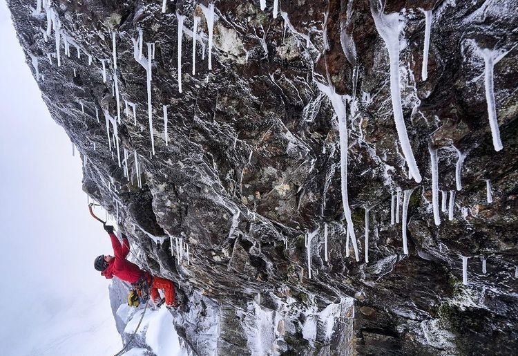 Greg Boswell, Callum Johnson, Church Buttress, Bidean nam Bian, Scotland