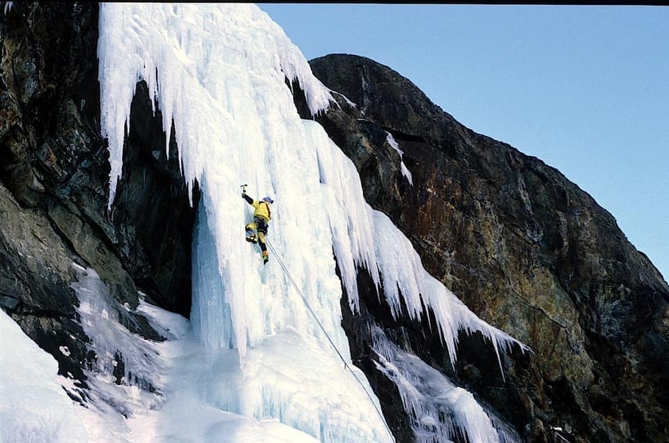 Climbing for Chamois