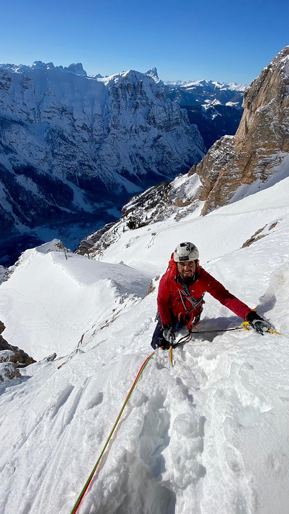 Monte Sella di Sennes, Dolomiti, Manuel Gietl, Simon Gietl