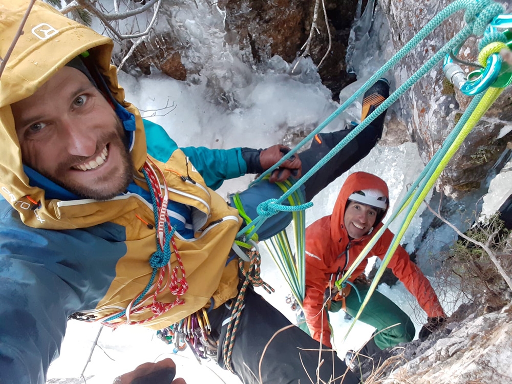 Val Pramper, Dolomiti di Zoldo, Santiago Padrós, Giovanni Zaccaria