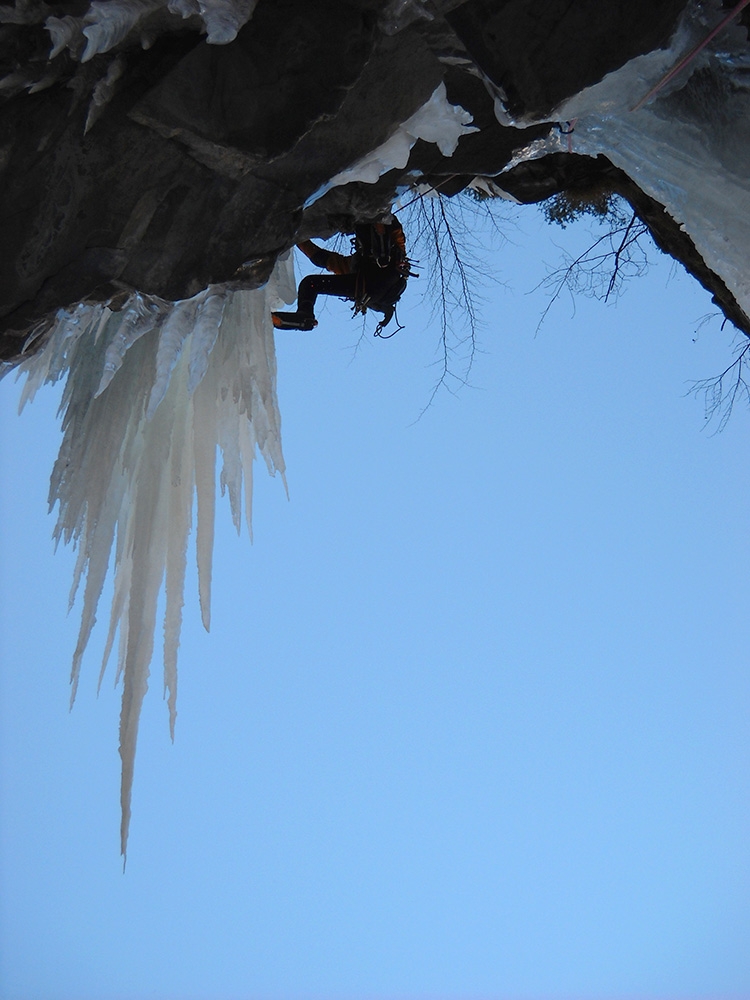 Val Daone, ice climbing
