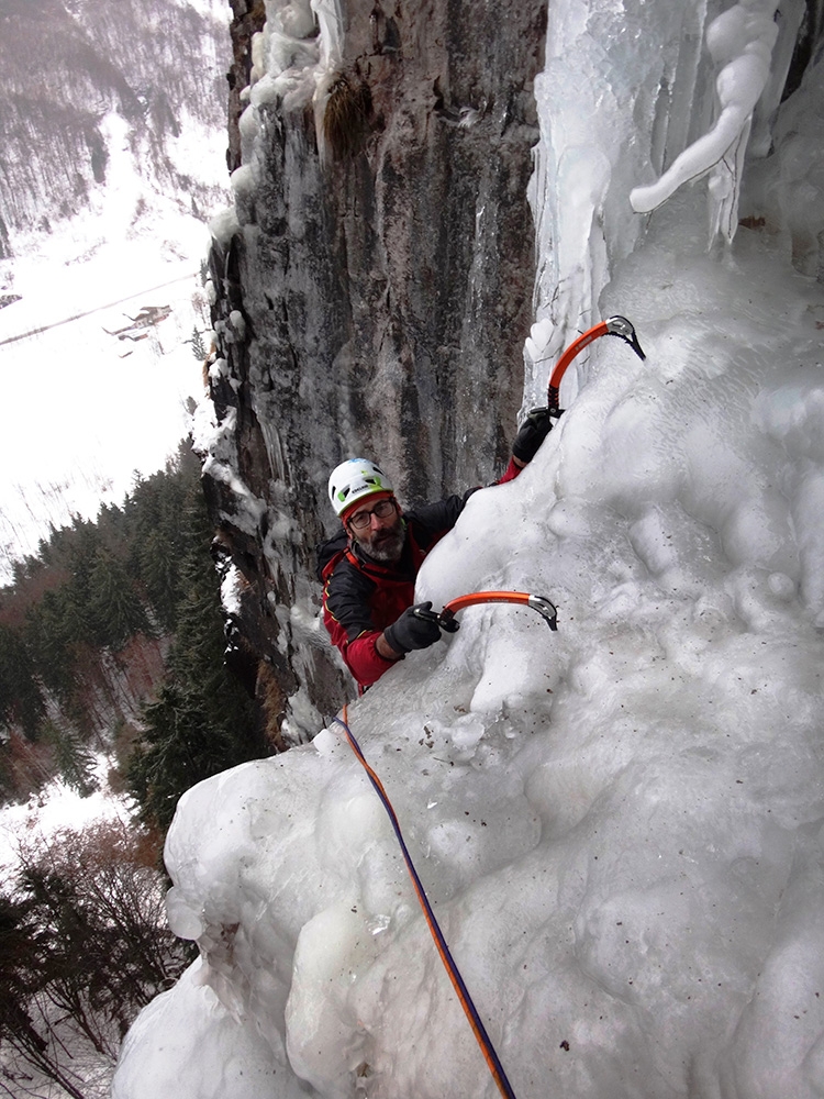 Val Daone, ice climbing