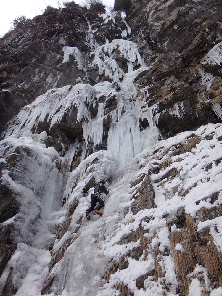 Val Daone, cascate di ghiaccio 