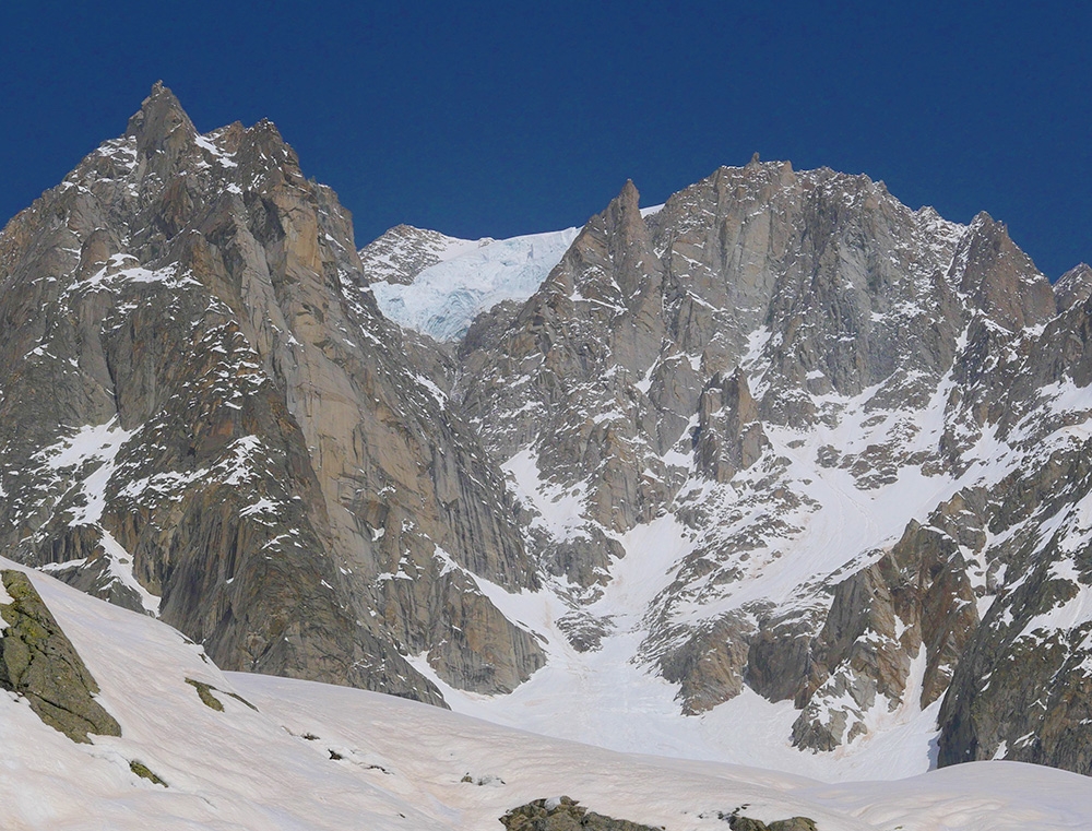 Grandes Jorasses, Il regalo di Berna, Matteo Della Bordella, Giacomo Mauri, Luca Schiera