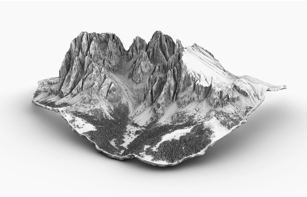 3D, mountains, Territoriotipo