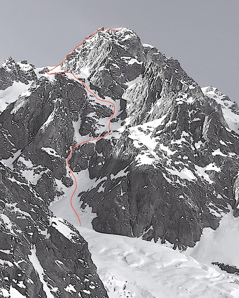 Tête Carrée, Monte Bianco, Paul Bonhomme, Vivian Bruchez