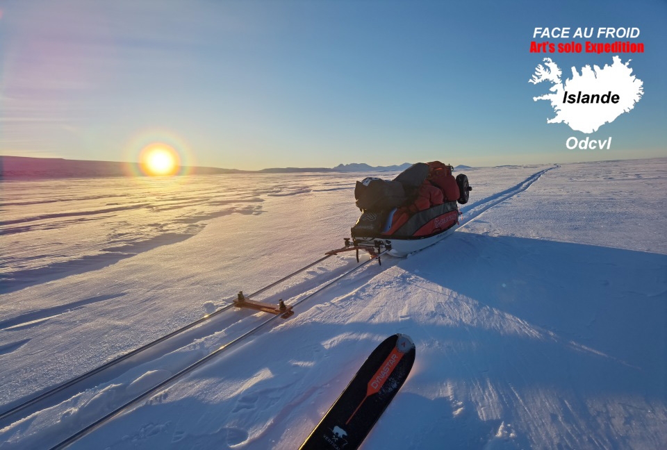 Iceland winter traverse, Giorgio Sedda