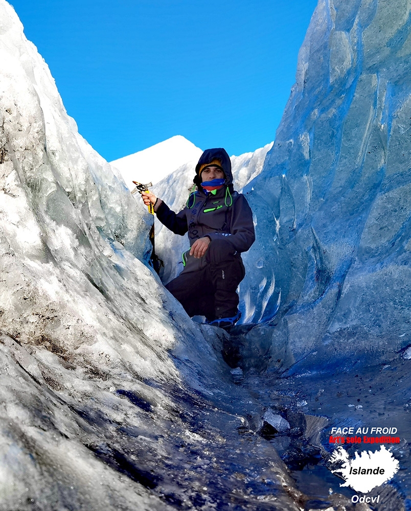 Iceland winter traverse, Giorgio Sedda