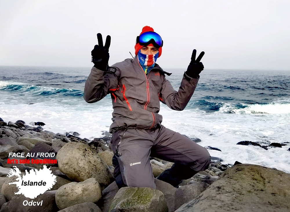 Iceland winter traverse, Giorgio Sedda