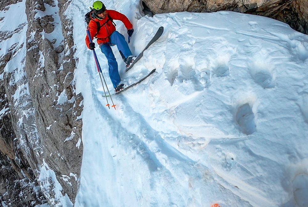 Dolomiti di Brenta, Cima Margherita, Canale Merzbacher, Andrea Cozzini, Claudio Lanzafame