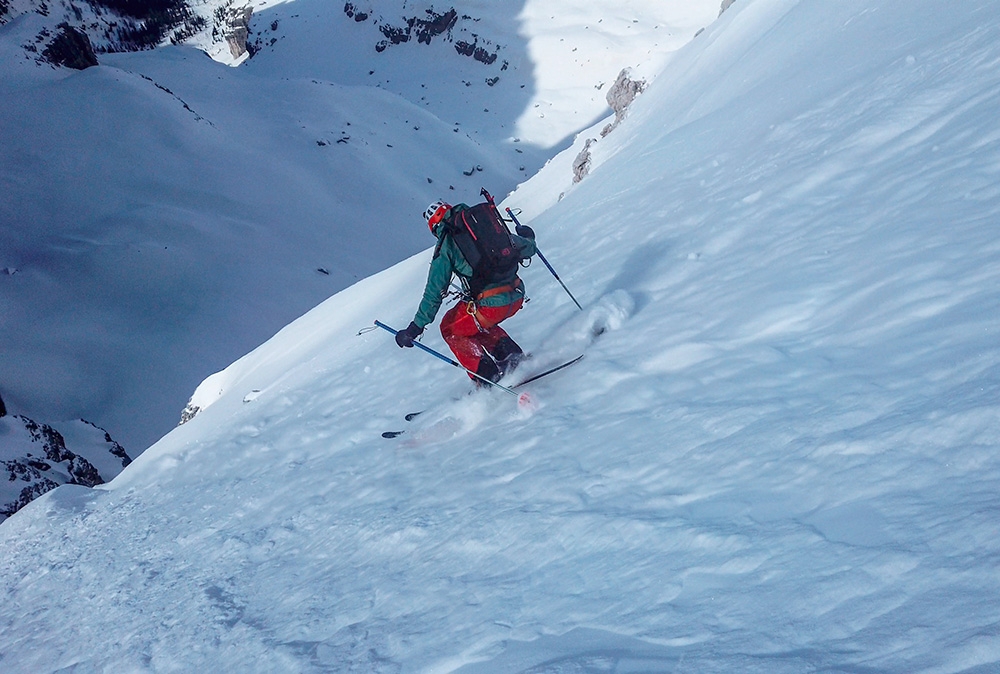 Brenta Dolomites, Cima Margherita, Canale Merzbacher, Andrea Cozzini, Claudio Lanzafame