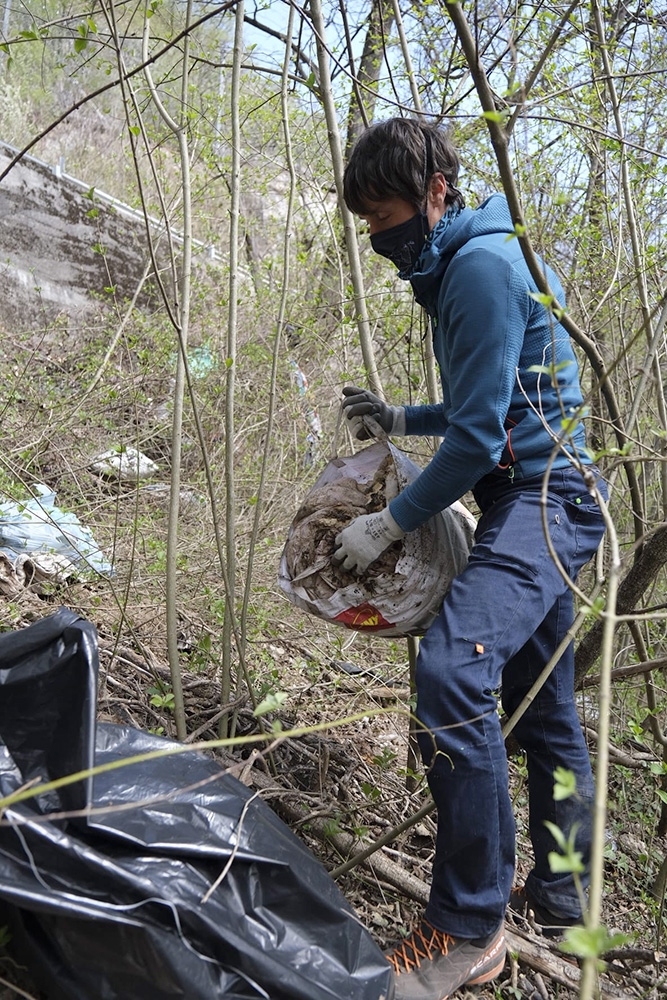 Climb and Clean, Matteo Della Bordella, Massimo Faletti