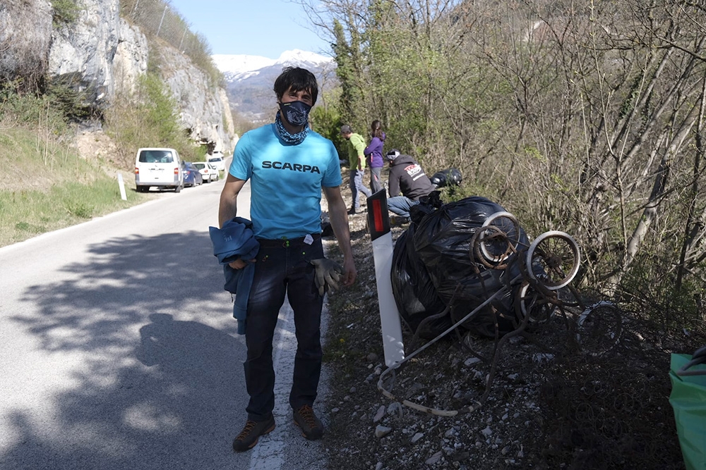 Climb and Clean, Matteo Della Bordella, Massimo Faletti