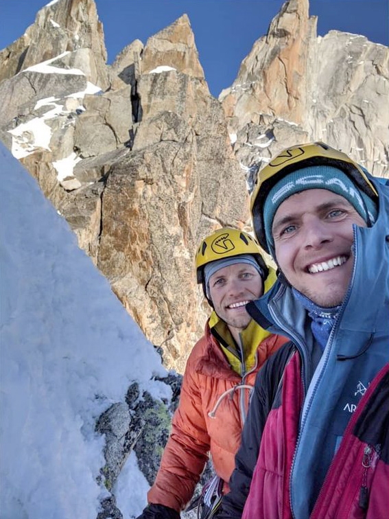 Aiguille de Pélerins, John McCune, Will Sim, Above and Beyond