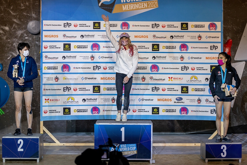 Coppa del Mondo Boulder 2021, Meiringen
