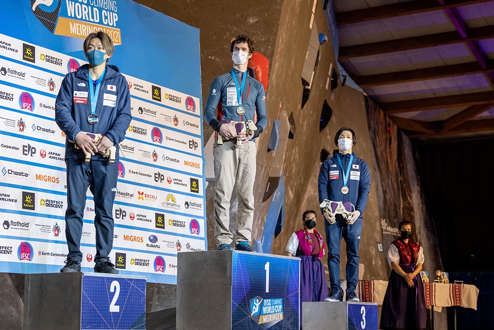 Bouldering World Cup 2021, Meiringen