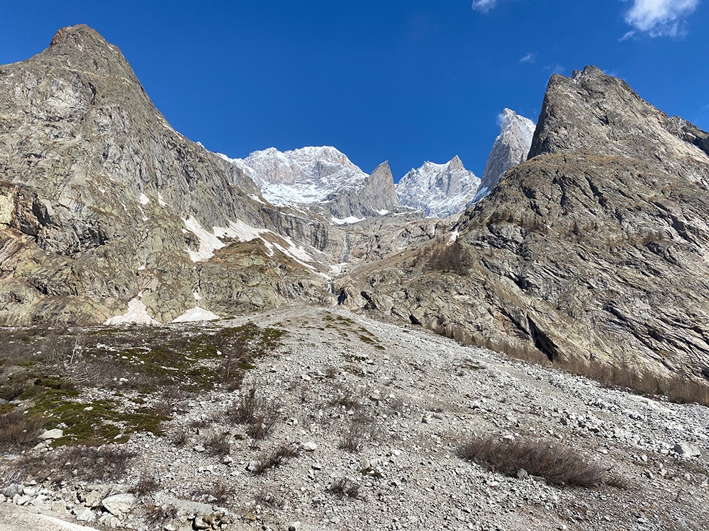 Mont Brouillard, Couloir del Quid Pluris, Denis Trento, Mont Blanc