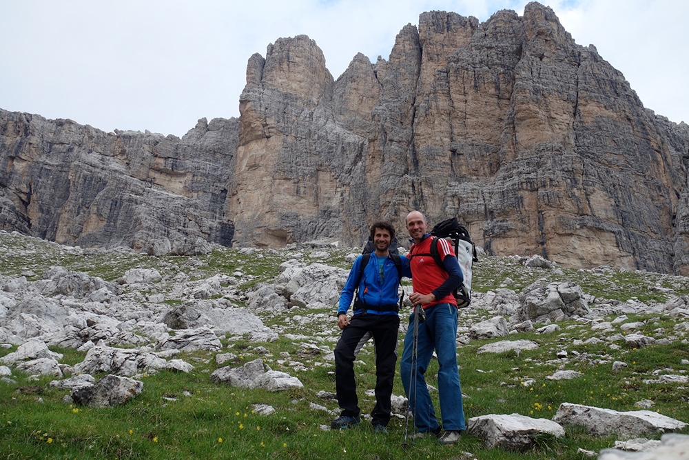 Brenta Dolomites, Via Dalì, Cima Ceda, Alessandro Beber, Marco Maganzini