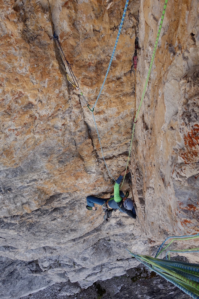 Brenta Dolomites, Via Dalì, Cima Ceda, Alessandro Beber, Marco Maganzini