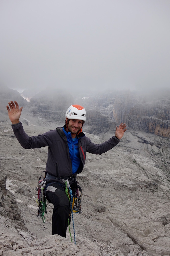 Brenta Dolomites, Via Dalì, Cima Ceda, Alessandro Beber, Marco Maganzini