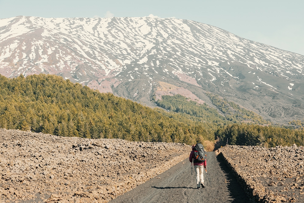 Sentiero Italia, Gian Luca Gasca, Parco dell’Etna, Linea 7000