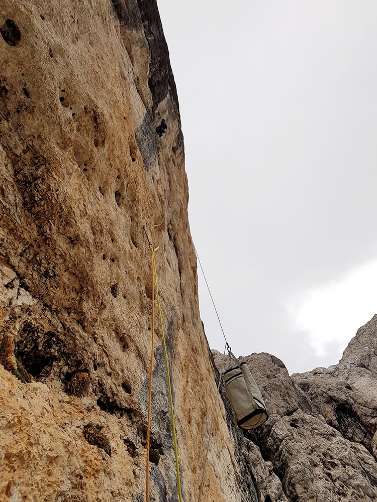 Torre di Mezzaluna, Vallaccia, Dolomiti, Serendipity, Enrico Geremia, Nicolò Geremia