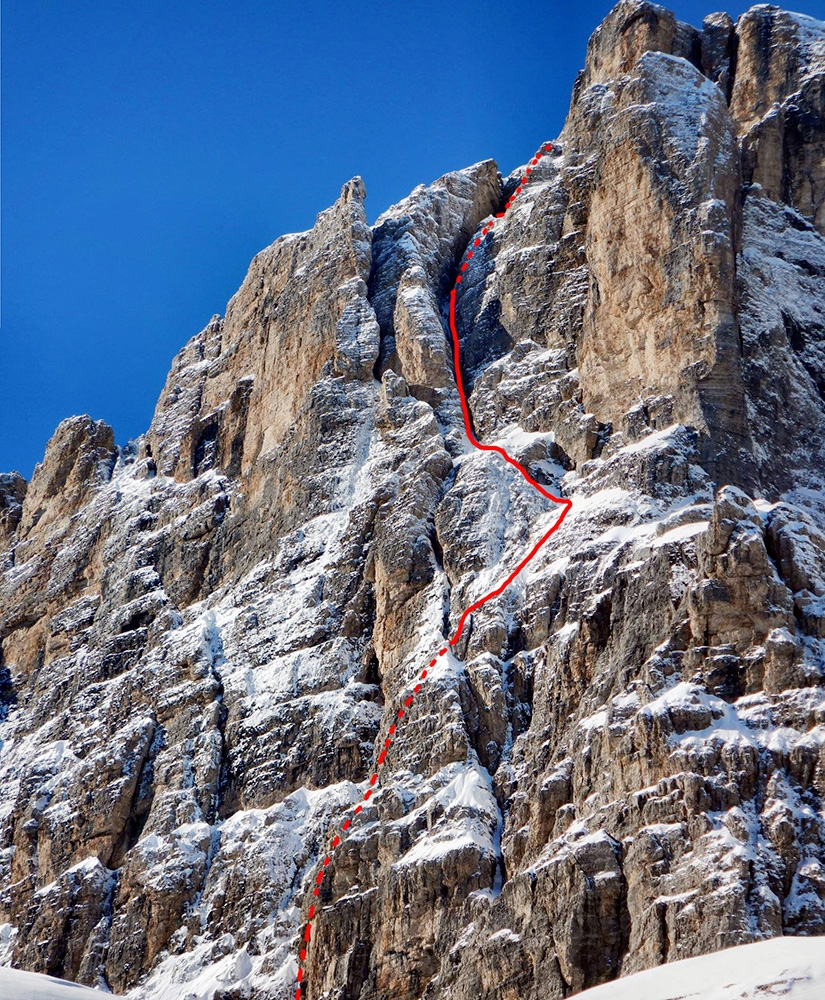 Cima Tosa, Brenta Dolomites, Pazzione Primavernale, Emanuele Andreozzi, Matteo Faletti, Santiago Padrós