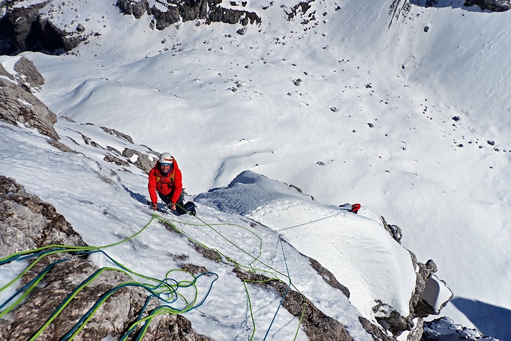 Cima Tosa, Brenta Dolomites, Pazzione Primavernale, Emanuele Andreozzi, Matteo Faletti, Santiago Padrós