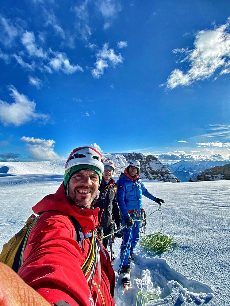 Cima Tosa, Dolomiti di Brenta, Pazzione Primavernale, Emanuele Andreozzi, Matteo Faletti, Santiago Padrós