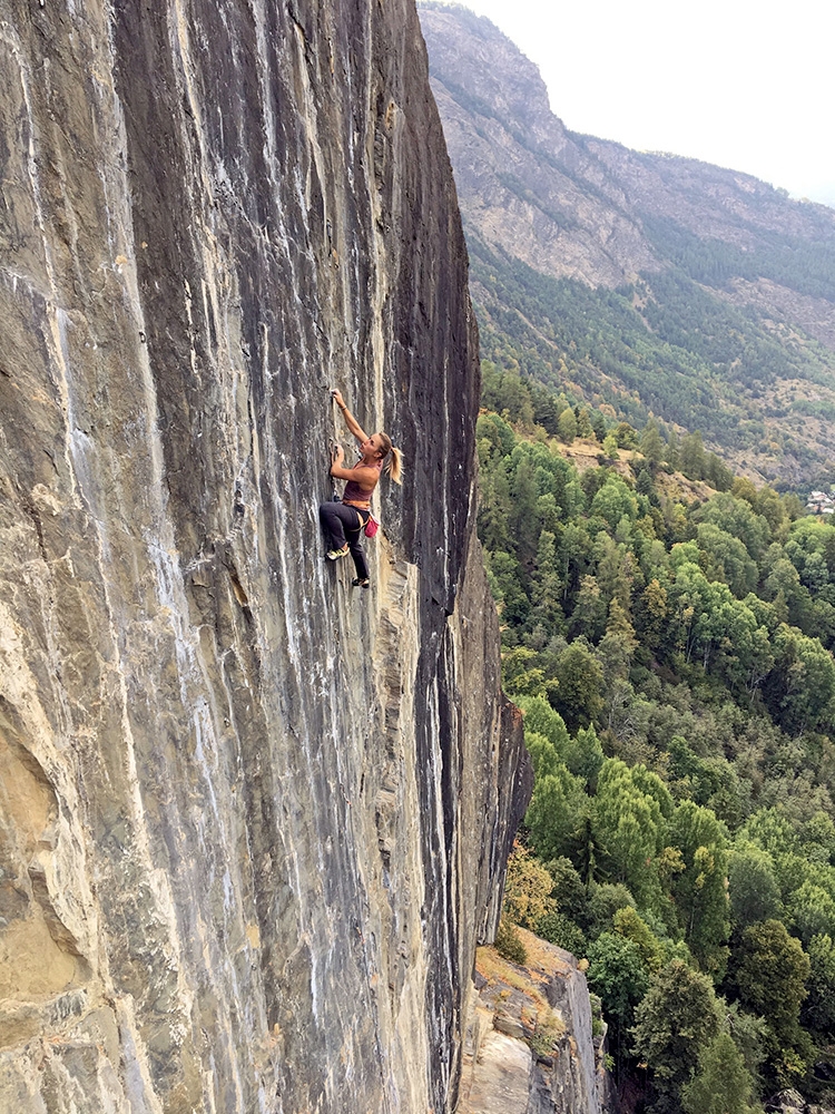 Falesia Pont d'Aël, Valle di Cogne, Valle d'Aosta, Matteo Giglio