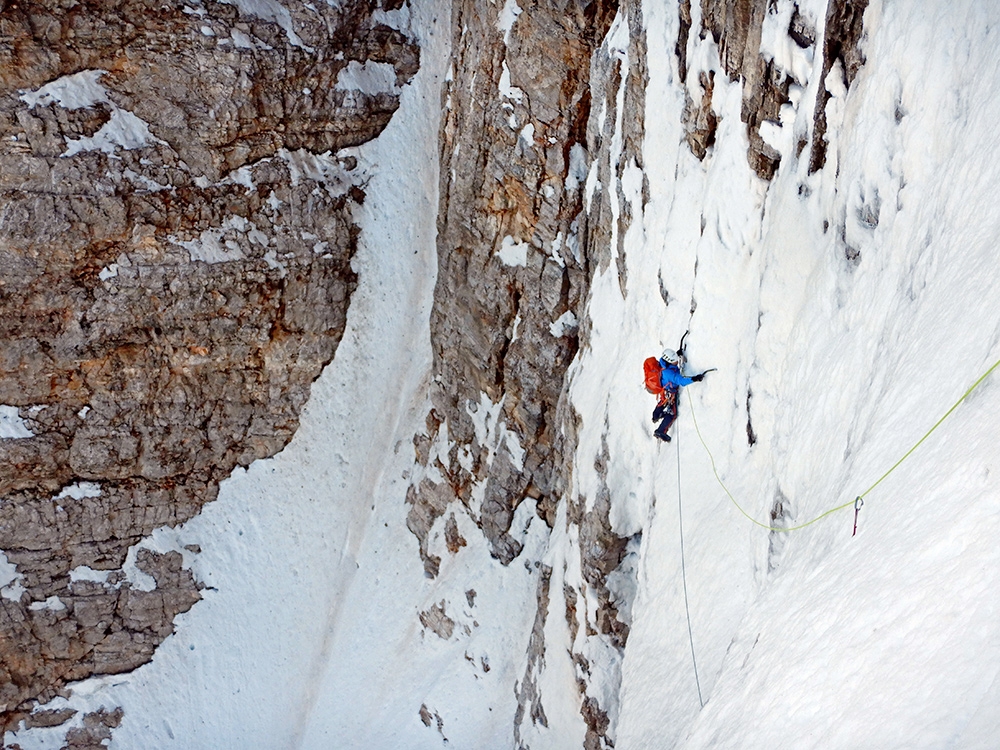 Alchimia, Cima de Gasperi, Civetta, Dolomites, Emanuele Andreozzi, Santiago Padrós