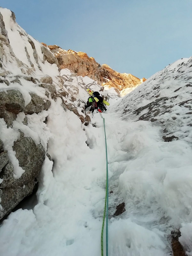 Tra cuore e pensiero, Cima Busazza, Adamello Presanella, Martin Giovanazzi, Davide Miori