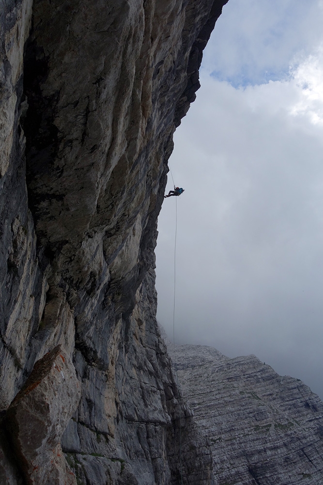 Anima Fragile, Col dei Camorz, Civetta, Dolomites, Alessandro Beber, Alberto Fedrizzi, Martina Paolazzi