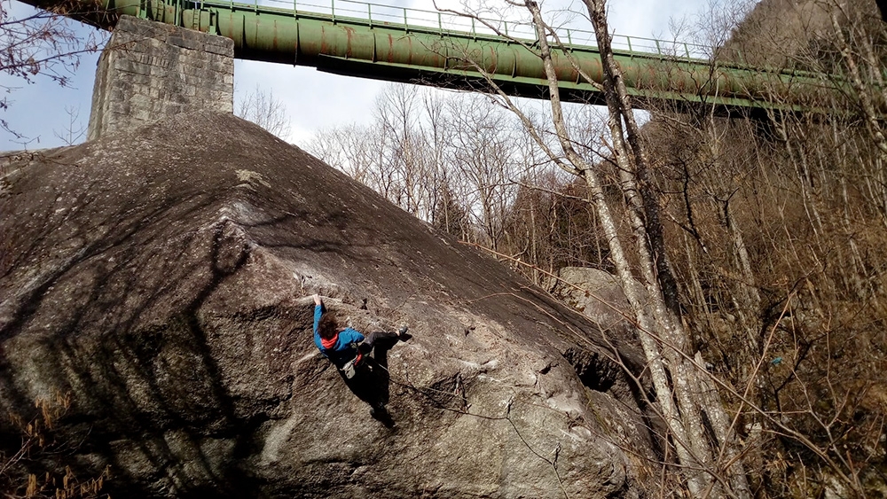 Val Masino arrampicata, Zona Rossa