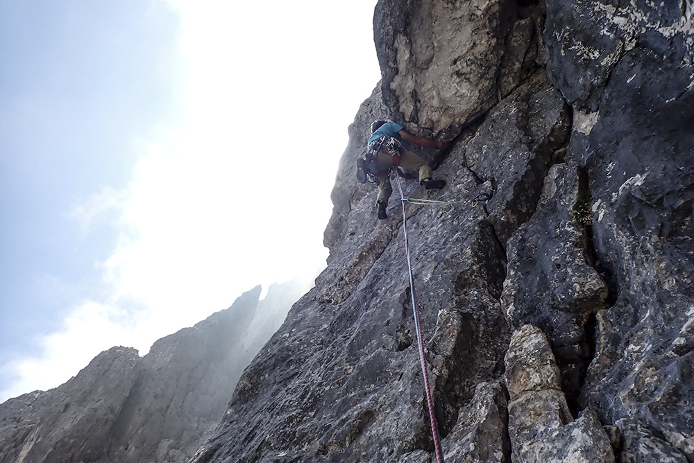 Pale di San Lucano, Dolomites, La Grande Traversata, Valle dei Sogni, Santiago Padròs, Diego Toigo