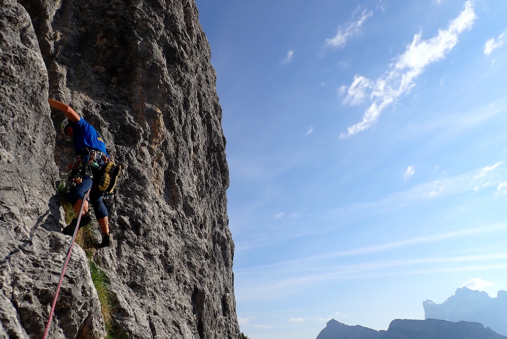 Pale di San Lucano, Dolomites, La Grande Traversata, Valle dei Sogni, Santiago Padròs, Diego Toigo