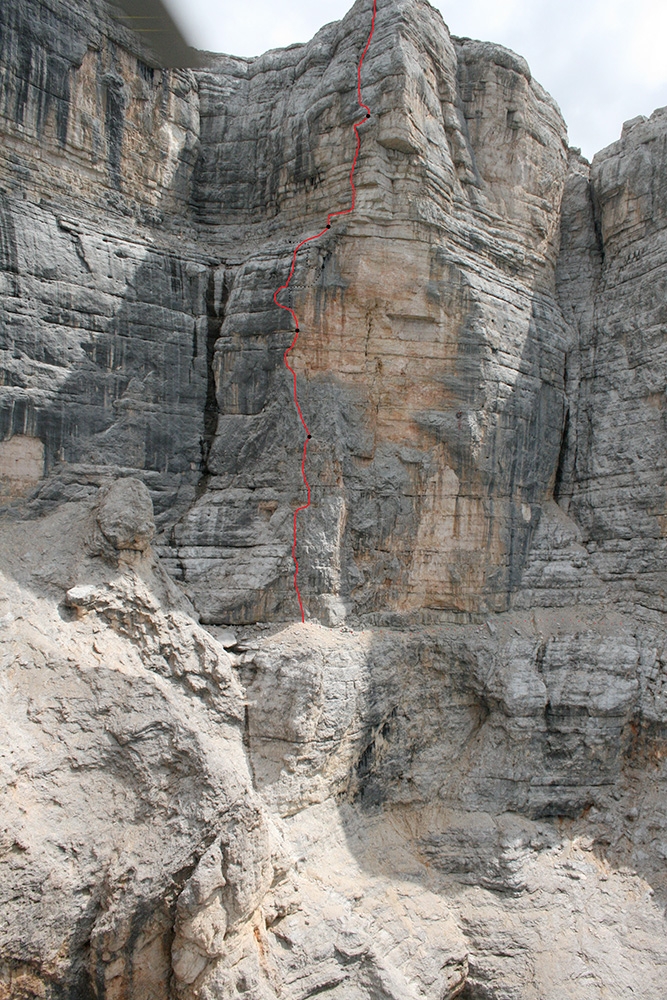 Sass de la Crusc, Dolomiti, Simon Messner, Philipp Prünster, Sinnfresser, Pilastro di Mezzo