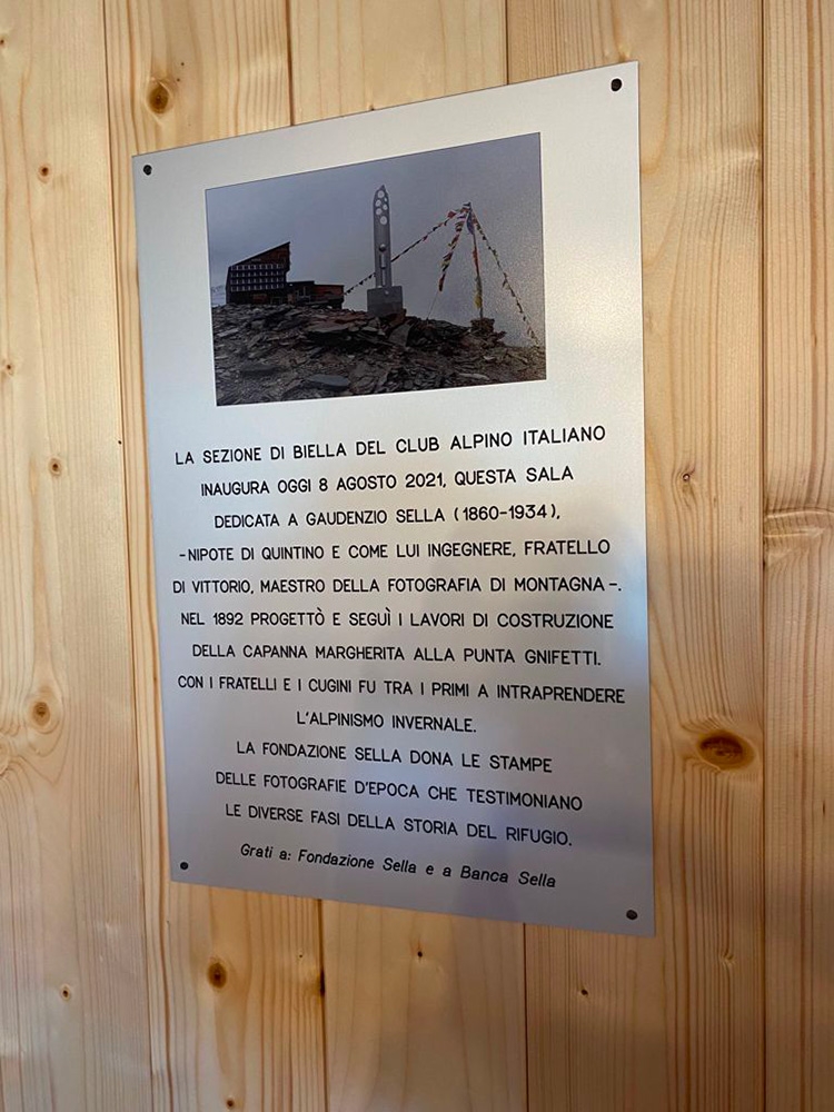 Monte Rosa, Rifugio Quintino Sella