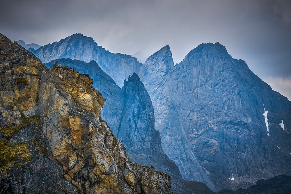 South Muysky Ridge, Siberia, Peak Kart, Peak Mechta
