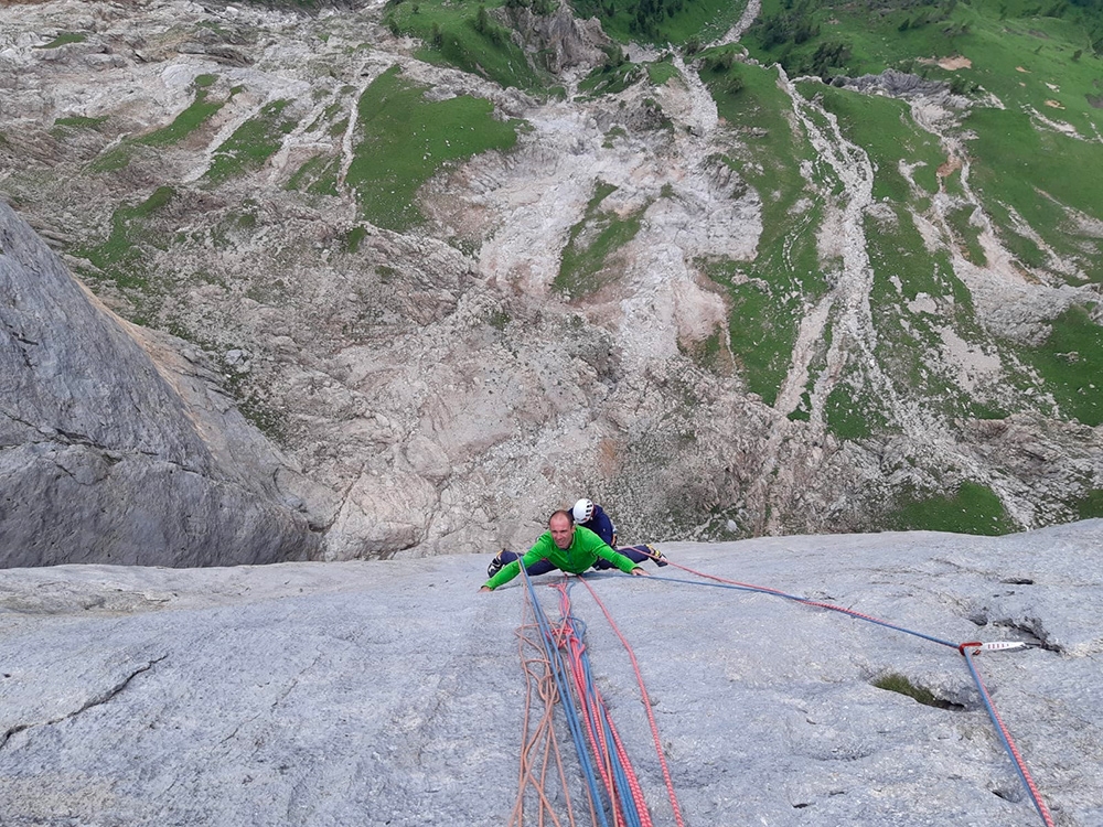 Marmolada, Dolomites, Léo Billon, Silvia Loreggian, Enzo Oddo