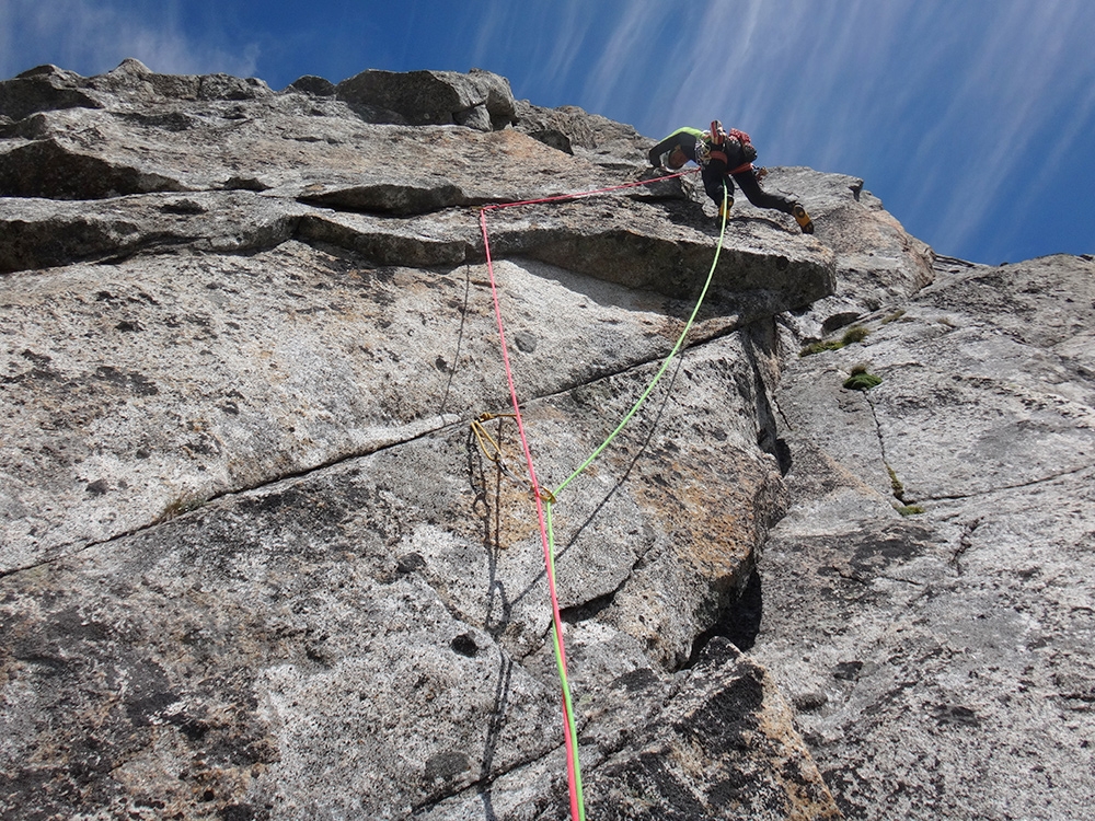 Freccia d’Argento, Val Salarno, Adamello, Leonardo Gheza, Matteo Rivadossi, Vincenzo Valtulini