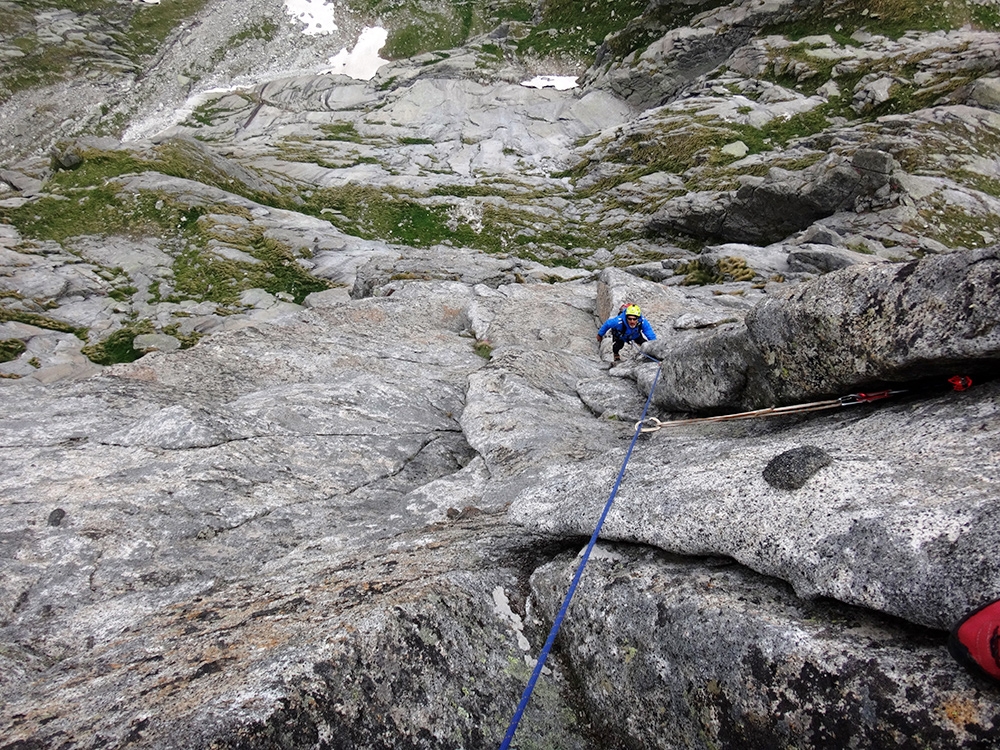 Freccia d’Argento, Val Salarno, Adamello, Leonardo Gheza, Matteo Rivadossi, Vincenzo Valtulini