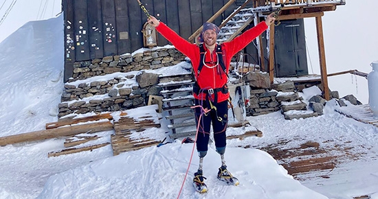 Andrea Lanfri, Genoa, Capanna Margherita, Monte Rosa