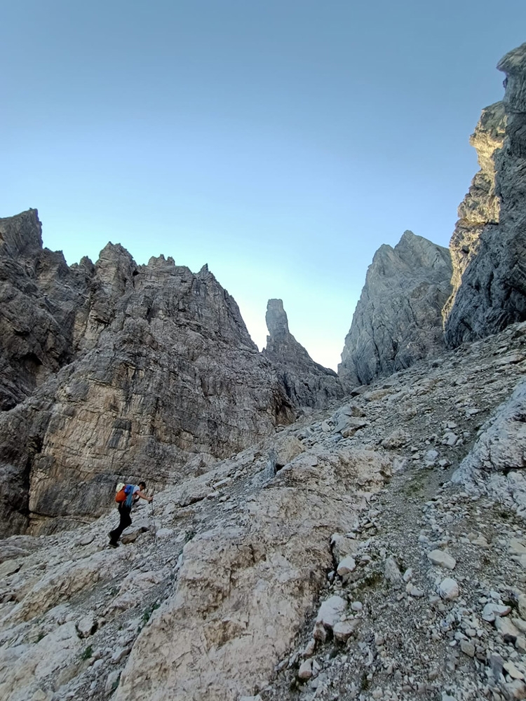 Alziro Molin, Via Molin, Campanile Toro, DoloMitiche, Alessandro Beber