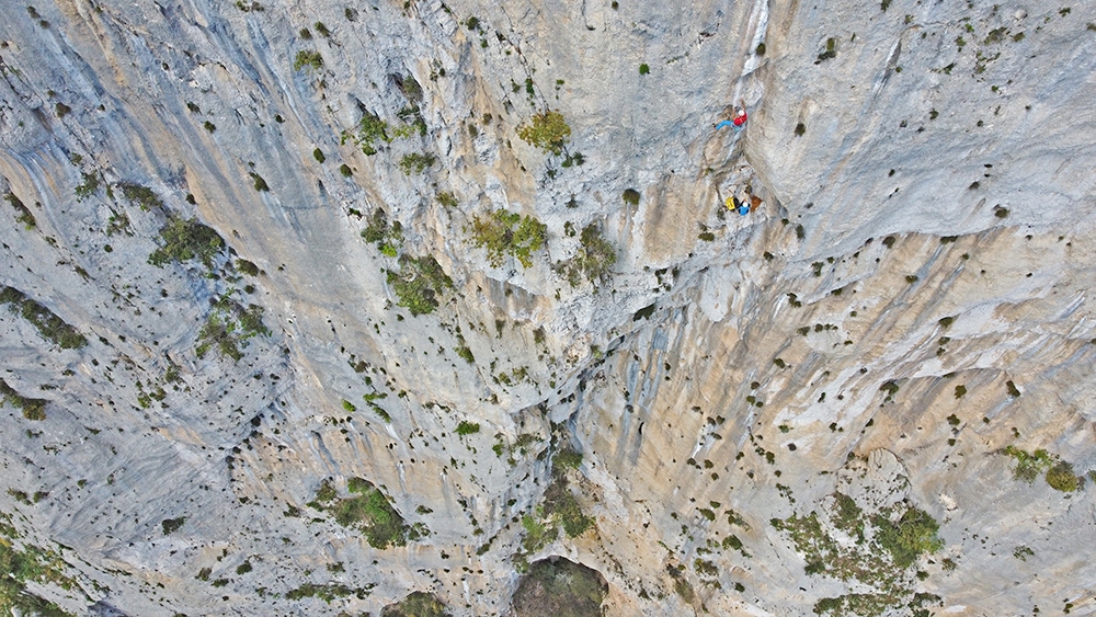 40 on the Rock, Punta Argennas, Sardinia, Rolando Larcher