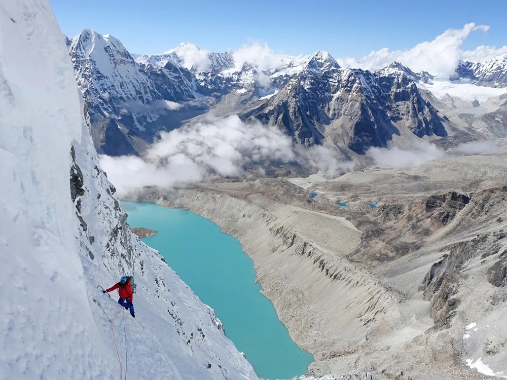 Chamlang, Nepal, Charles Dubouloz, Benjamin Védrines