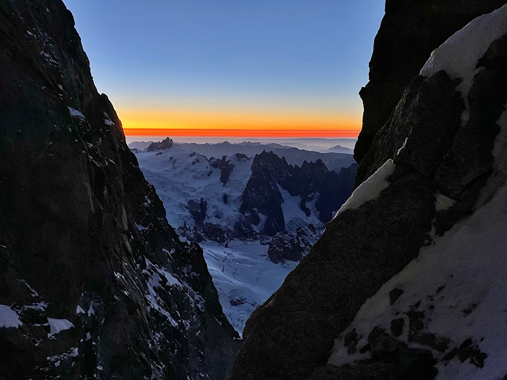 Grandes Jorasses, Colton Macintyre, Francesco Rigon, Edoardo Saccaro