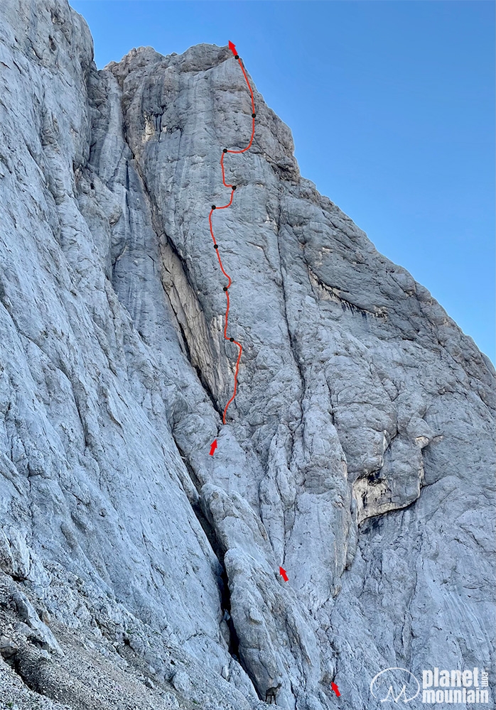 Marmolada, Dolomites, Hansjörg Auer, Much Mayr, Ultimo Tango